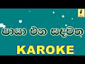 Paya Ena Sandawatha Bathiya And Santhush Karoke Without Voice