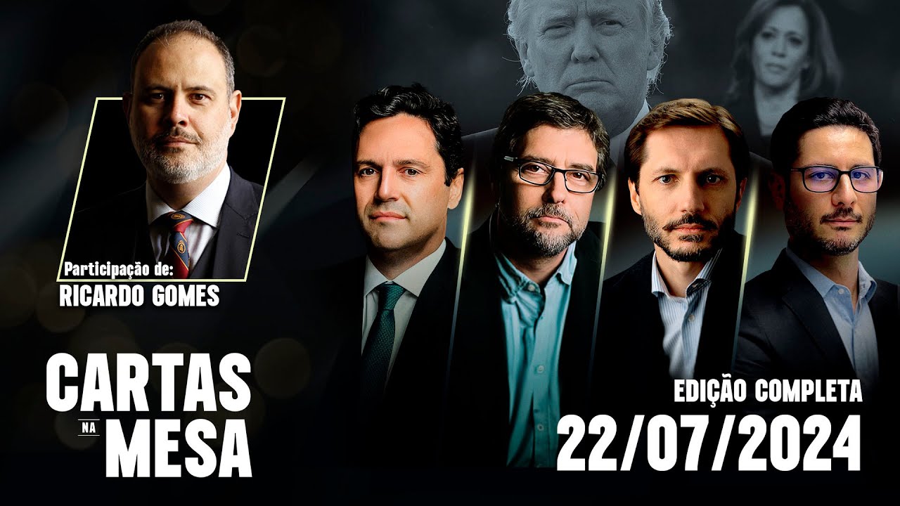 QUEM VAI CONCORRER COM TRUMP? | Cartas Na Mesa - 22/07/24