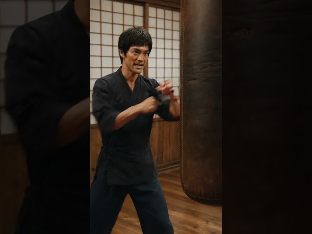 Vídeo relacionado con Bruce Lee DJ Gungfu Scratch - Camiseta de manga corta para adulto - - Large