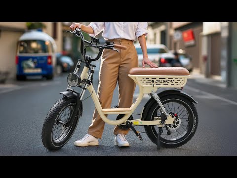 ONESPORT W77 Electric Bike 500W Motor 48V 18Ah Battery 20*4 Wide Tires Urban Commuting Electric Bike