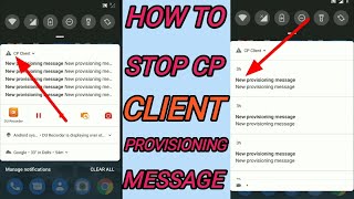 HOW TO STOP CP CLIENT MESSAGE IN NOKIA PHONES // HOW TO STOP CP CLIENT NOTIFICATION IN ANDROID PHONE
