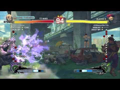 SSF4AE - GrandMaster Gouken Vs GrandMaster Akuma