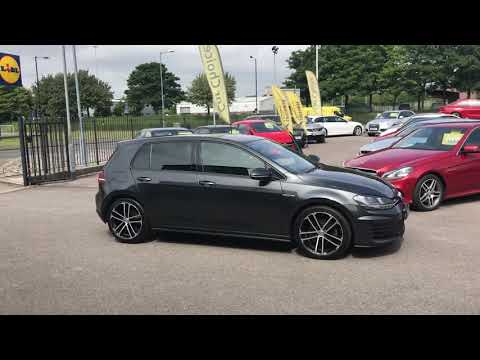 carbon grey Volkswagen Golf 2.0 TDI GTD 5dr