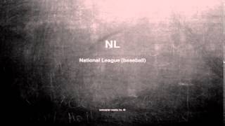 What does NL mean