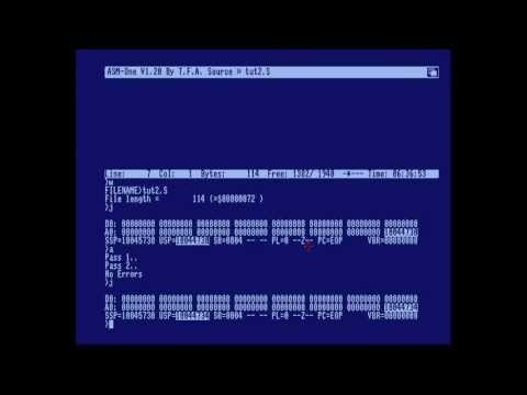 Amiga Hardware Programming 2 - Make a rasterline