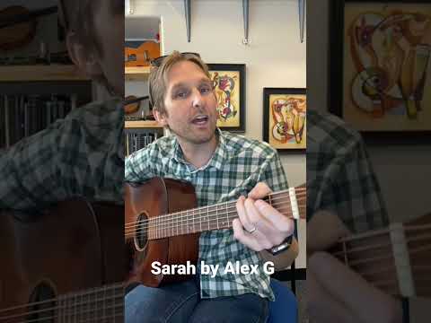 Sarah by Alex G Intro Guitar Tutorial!