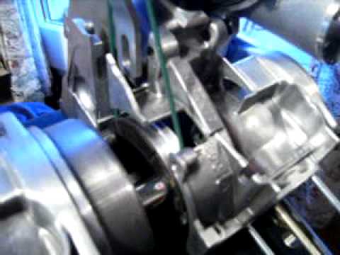 140cc H-Engine based on 2 Puch maxi 49cc engines, supercharged