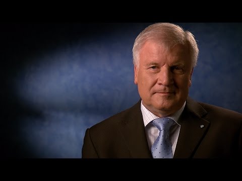 Horst Seehofer on Angela Merkel: "She has nerves of steel" 2/2 (dbate.de interview)