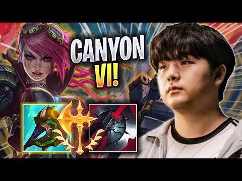 CANYON IS SO GOOD WITH VI! - DK Canyon Plays Vi JUNGLE vs Bel'veth! | Season 2023