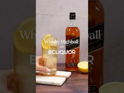 Learn how to make a classic Whisky Highball with Johnnie Walker Black Label | #BCLCocktails
