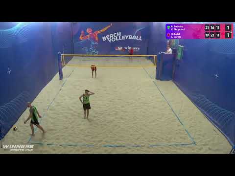 11:05 A. Zabuha / V. Shapoval - O. Kulyk / S. Borets 21.07.2022 | Winners Beach Volleyball