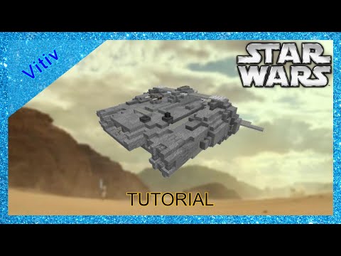 Star Wars Bestoon Legacy in Minecraft - 1:1 Scale - Tutorial
