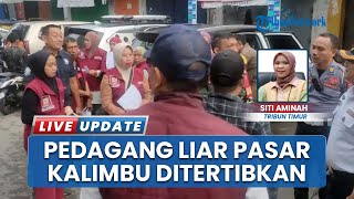 Tim Gabungan Tertibkan Pedagang Liar Jl Veteran Utara Makassar, Lakukan Edukasi & Teguran Persuasif