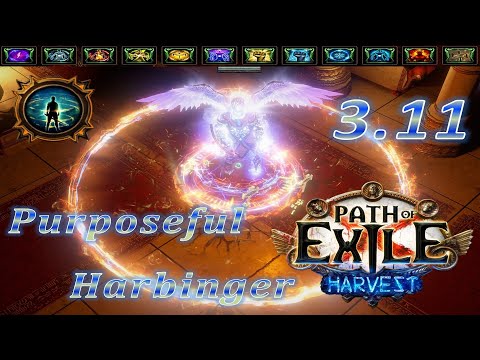 Path of Exile [3.11] - Purposeful Harbinger Build (Massive Damage) - PoE Harvest
