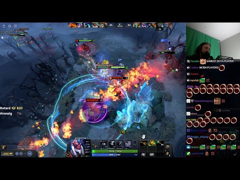 Forsen encounters the CALMEST & SANEST Dota player