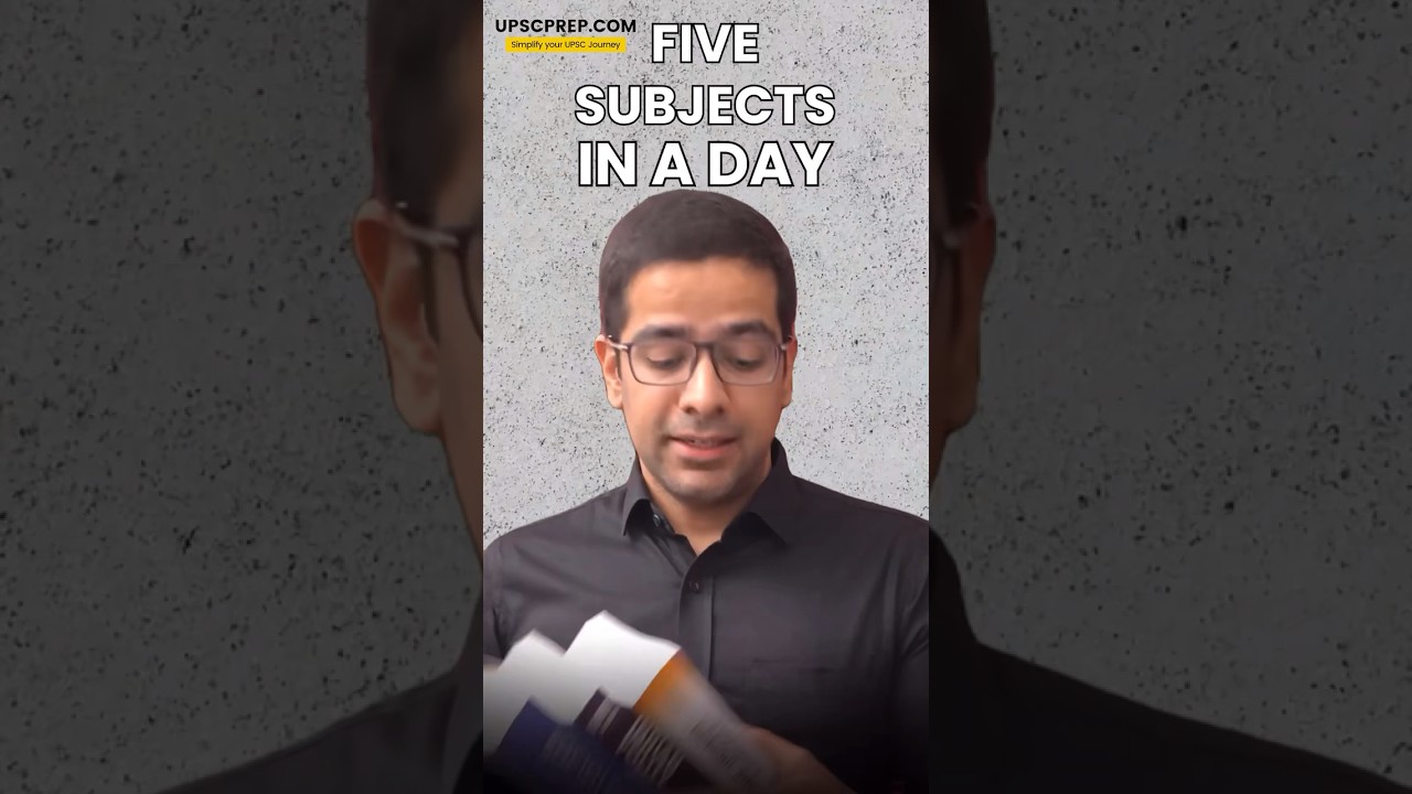 Perfect UPSC Study Schedule