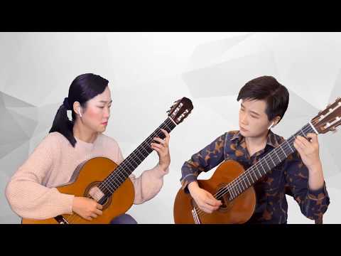 Beijing Guitar Duo “air” plays Recuerdos de la Alhambra (arr. for two guitars)