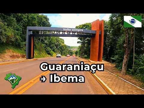 Guaraniaçu a Ibema | O Paraná Rural pela BR-277