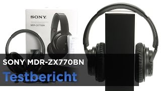 Sony MDR-ZX770BN im Test - Bluetooth-Kopfhörer mit Noise-Canceling