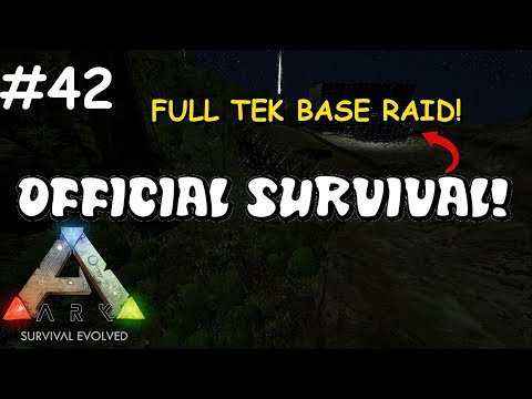 RAIDING A FULL TEK BASE! | Small Tribe Survival - Official Server! Ep. 42 - Ark: Survival Evolved