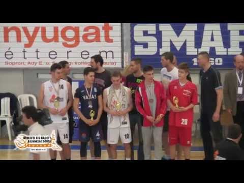 Nemzeti Fiú Kadett Bajnokság Döntő, Díjátadó