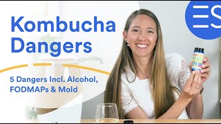 Kombucha Dangers - 5 Side Effects Incl. Alcohol, FODMAPs & Mold