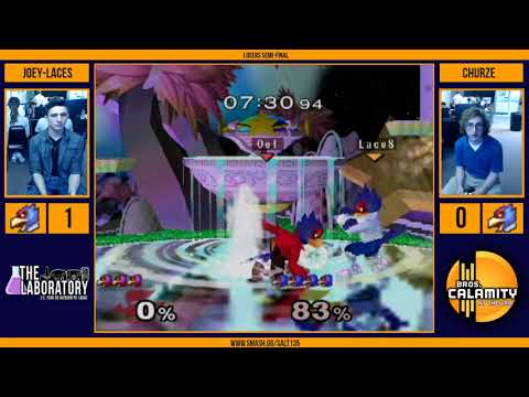 Ultra S@LT #135 - Joey-Laces (Falco) vs Churze (Falco) - Losers Semi-Final - Melee