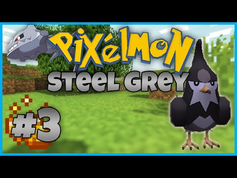 Pixelmon 4.0.6 Survival/Adventure Map - Pixelmon Steel Grey - Episode 3