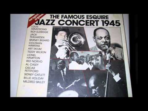 Artists presentation - The famous esquire jazz concert (1945)