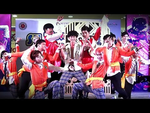 "TRIANGLES" cover "Adore U+Mansae+Dola Re Dola(Devdas)" (SEVENTEEN) @ "Siam U. Cover Dance 2016"