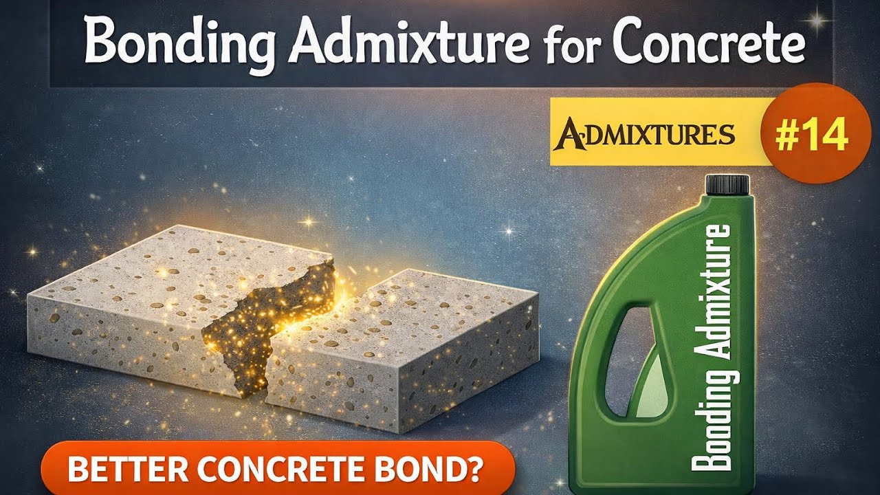 Bonding Admixture for Concrete || Admixtures #14