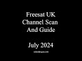 Freesat UK Channel Scan And Channel List July 2024 Freesat