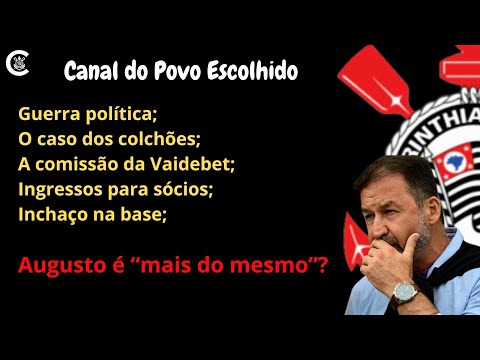 AUGUSTO MELO É "MAIS DO MESMO"?