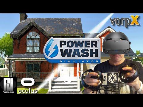 Steam Community :: Video :: Powerwash Simulator in VR with VorpX - It's a  BLAST! // Oculus Rift S // RTX 2070 Super
