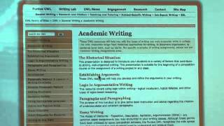 Writing Resources: Using the Purdue OWL