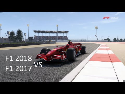F1 Classics - Ferrari F2007 - F1 2018 vs F1 2017