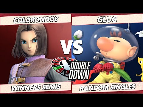 Double Down 2022 Random Winners Semis - Colorondo8 (Hero) Vs. Glug (Olimar) SSBU Smash Ultimate