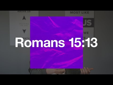 Daily Devotions | Romans 15:13