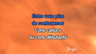 Karaoké Le temps ne fait rien à l'affaire (Quand on est con, on est con) - Georges Brassens *