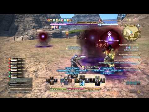 FFXIV:Heavensward final quest of monk job Boss