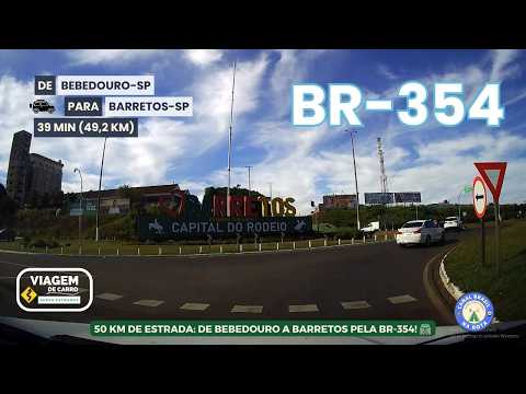 BR-354 | DE BEBEDOURO-SP PARA BARRETOS-SP | PELA RODOVIA BRIGADEIRO FARIA LIMA! 🚙