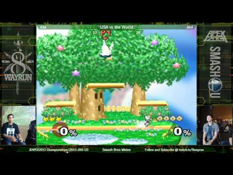 APEX 2013   SSBM Crew   Team USA vs the World