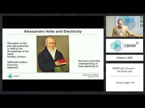 CBMM10: CBMM after 10 years — the Quest now (Tomaso Poggio)