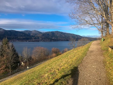 Hiking the Tegernsee Höhenweg from Gmund to Tegernsee