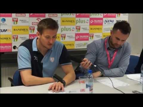 Konferencja prasowa po meczu MKS Dąbrowa Górnicza  - Budowlani Łódź