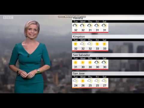 Sarah Keith-Lucas BBC World weather July 29th 2019 - 60 fps