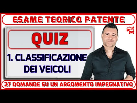 QUIZ - VEHICLE DEFINITIONS AND CLASSIFICATION