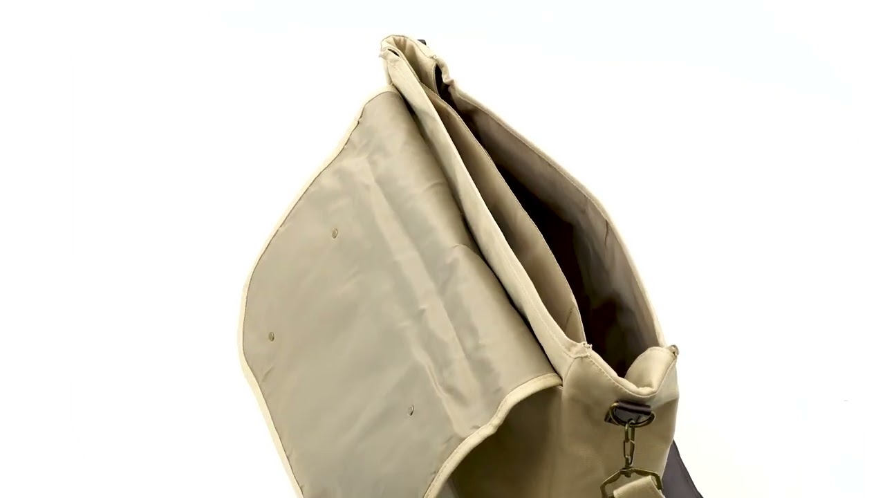 Laptop Shoulder Bag (Beige)