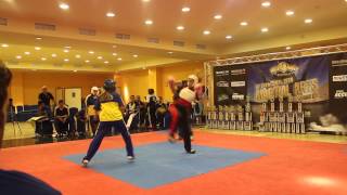 Gressly Arellano vs Miriam Santiago - International Martial Open "Parque Warner" 2013