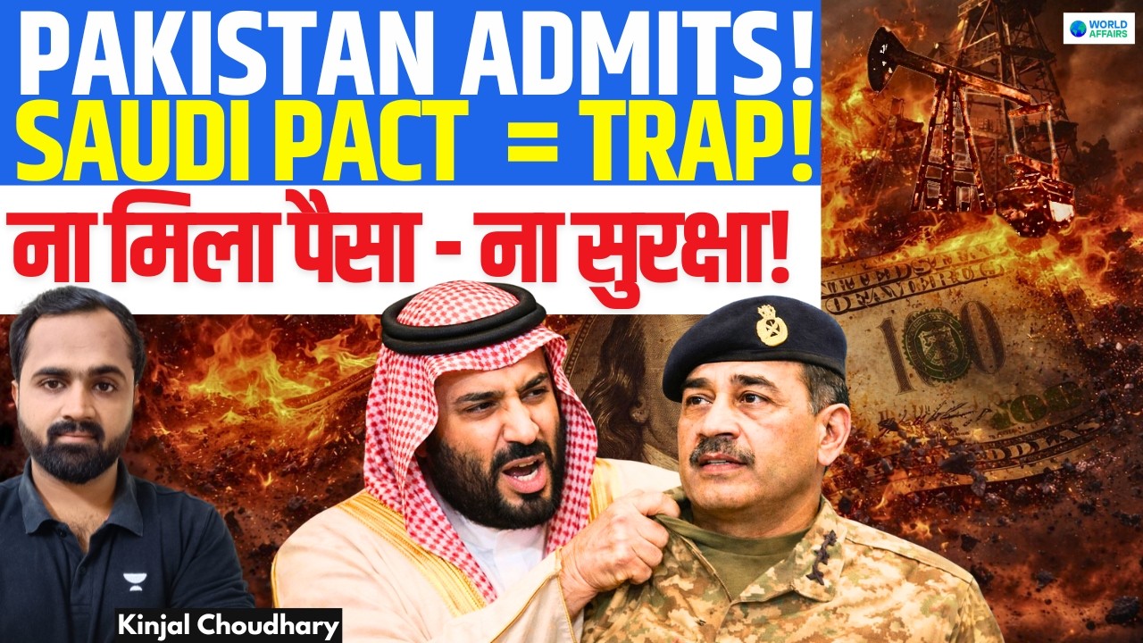 Pakistan Finally Admits: Saudi Pact Turned Into a Strategic Disaster! Islamabad Talks | Kinjal